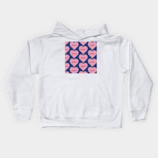 Whatever Hearts Kids Hoodie